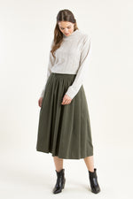 Felicitas Rollkragenpulli Pansy beige Vorderansicht | Felicitas turtleneck Pansy beige front view