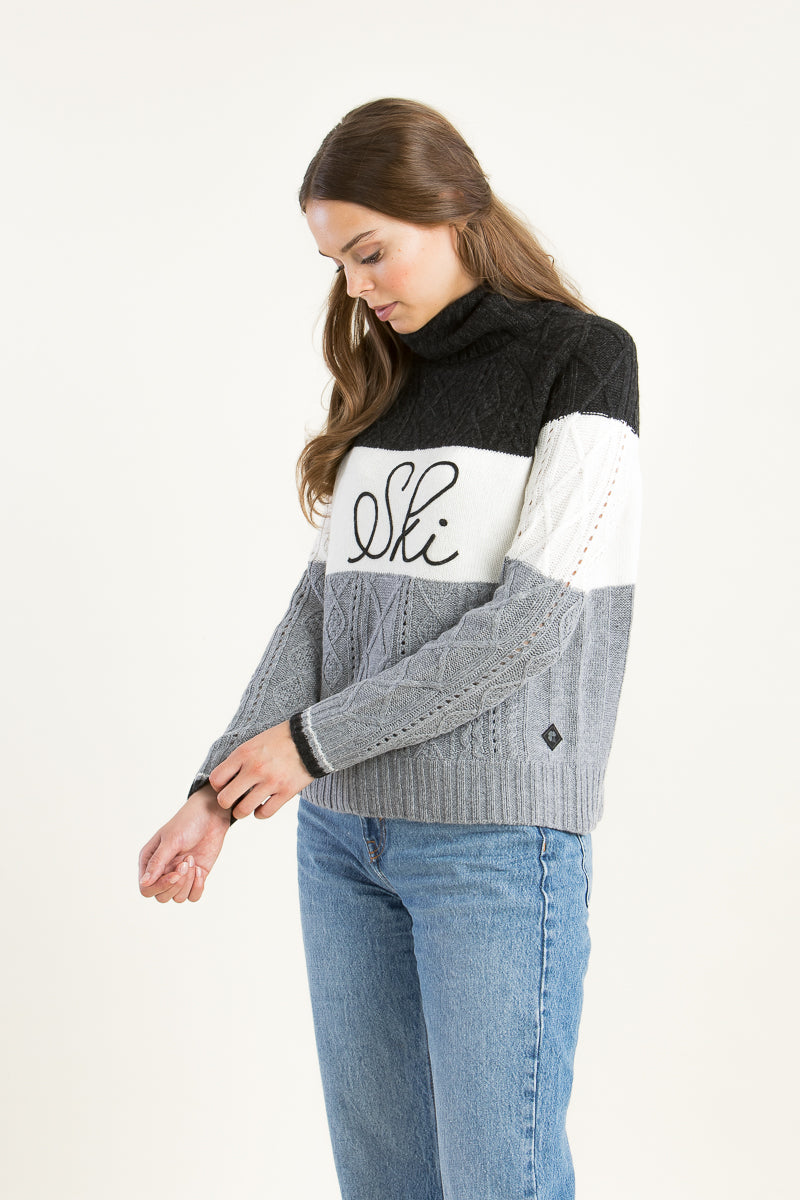 Krimson Klover Pullover Prima grau Rückansicht | Krimson Klover pullover Prima grey back view