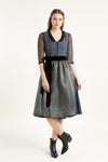 Kinga Mathe Dirndl Palamos nachtblau Vorderansicht | Kinga Mathe Dirndl Palamos night blue front view