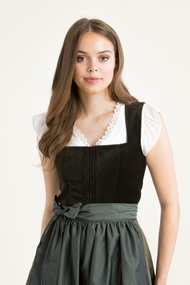 Wenger Dirndlbluse Isa ecru Detail | Wenger dirndl blouse Isa ecru detail