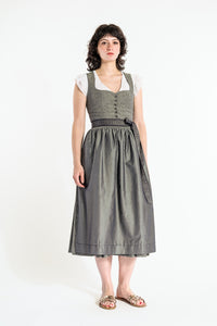 Wenger Dirndl Waria Grün Vorderansicht | Wenger Dirndl Waria green front view